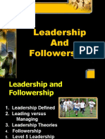 fOLLOWERSHIP & LEADERSHIP