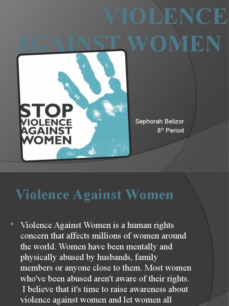 Understanding Violence Against Women | PDF