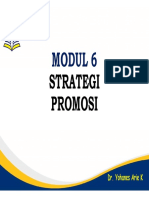 MODUL 6 STRATEGI PROMOSI