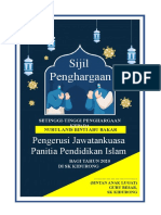 Template Sijil Penghargaan Panitia