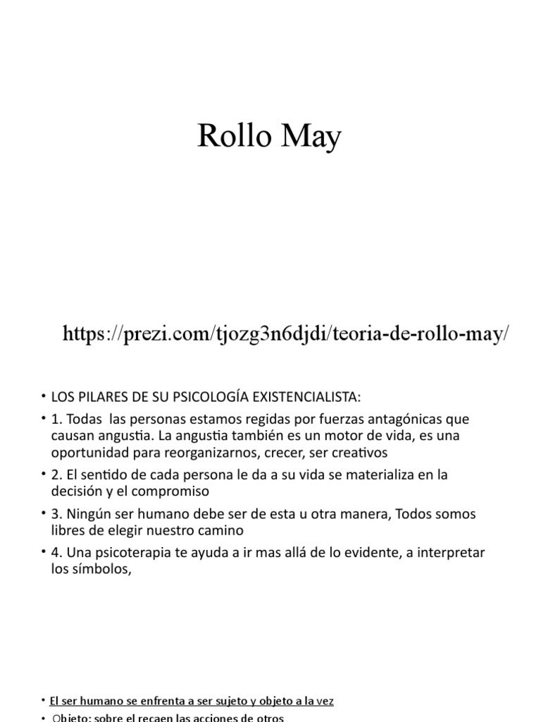 Rollo May | PDF