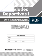 Actividades Deportivas I