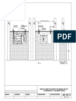 Ae 321-2 Instalacion de Equipo de Medida en BT Alterntiva 3 en Muro Doble