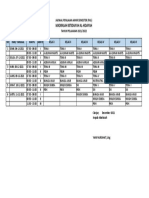 Jadwal Pas - 2021