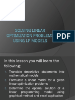 Linear Programming for Optimal Production Planning