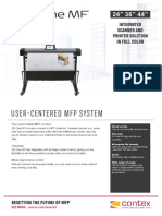 User-Centered MFP System: Integrated Scanner and Printer Solution in Full Color