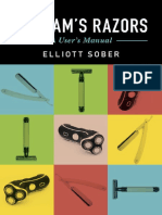 Elliott Sober - Ockham's Razors - A User's Manual (2015, Cambridge University Press)