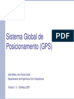 Sistema Global de Posicionamento (GPS
