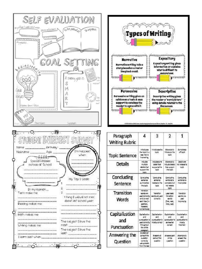 Interactive Notebook Activities | PDF