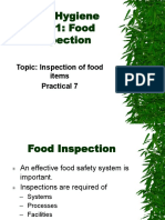Food Hygiene Inspection 