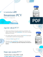 Sosialisasi PCV Korim Bides