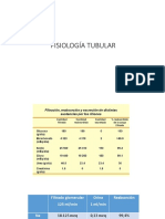 Fisiología tubular versión 2