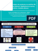 Clase 12 - 2020-II - Examen Microbiológico de Productos No Estériles IIB-1