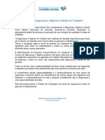 08 Politica de Seguranca Higiene e Saude No Trabalho