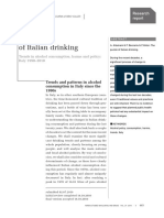 The Puzzle of Italian Drinking: Trends and Patterns in Alcohol Consumption in Italy Since The 1990s