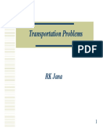 Session 10-11 Transportation Problems