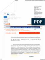 Derecho Penal. Introducción A Las Causales de No Punibilidad.