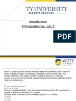 R Programming - Lec 7