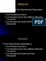 Clase II - Principios y Su Relación Con Operaciones Especiales