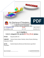 15-04-21 SR - Super60 & All Jee-Adv (2017-P2) PTA-08 Question Paper