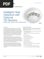 SIGA2 HRS Intelligent Heat Detectors, Optional CO