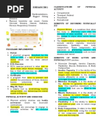 Physical Education and Health Grade 11