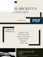 SAMUEL BECKETT’S ENDGAME EXAMINED THROUGH THE LENSES OF ARTAUD AND THEATRE OF THE ABSURD