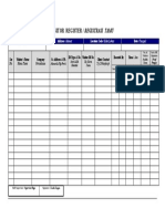 Visitor Register / Registrasi Tamu: Company / Perusahaan Address / Alamat Location Code / Kode Lokasi Date / Tanggal