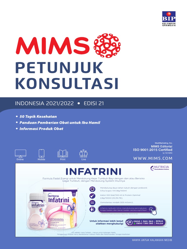 MIMS Petunjuk Konsultasi | PDF