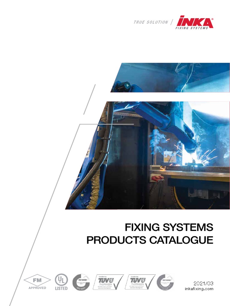 INKA Fixing Systems Product Catalogue | PDF | Pipe (Fluid Conveyance ...