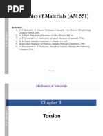 Mechanics of Materials (AM 551) : P.R.Shaya 1