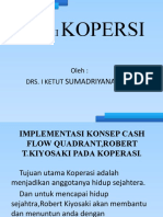 Implementasi Konsep Cash Flow Quadrant, Robert T.kiyosaki Pada Koperasi.