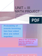 Math Project Template