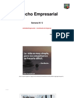 Semana 2 Derecho Empresarial