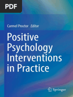 Increasing Psychological Well-Being in Clinical and Educational