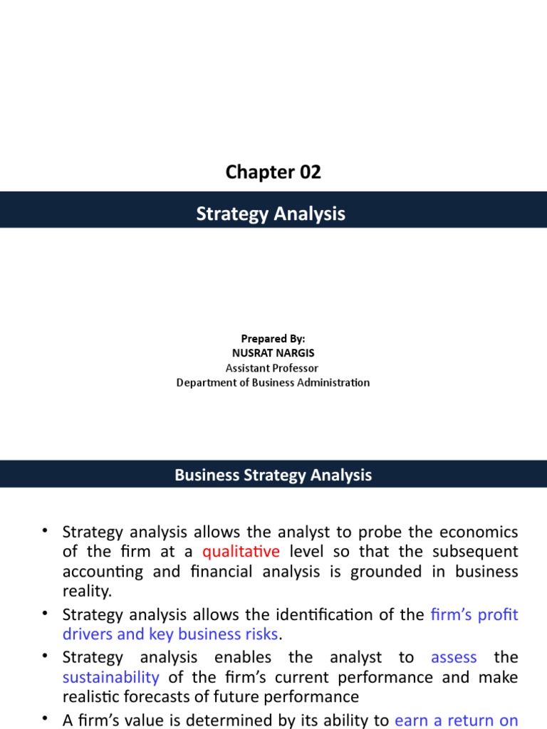 Strategy Analysis & Industry Forces | PDF | Strategic Management ...