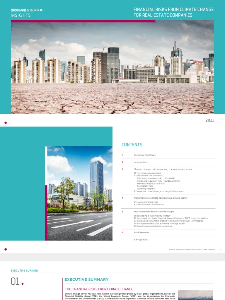 Climate Change Financial Risks for Real Estate | PDF | Sustainability ...