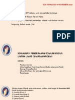 Sosialisasi 1711 SK Penerimaa Komuni Paroki Serpong