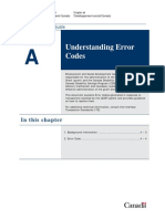 Understanding Error Codes: in This Chapter