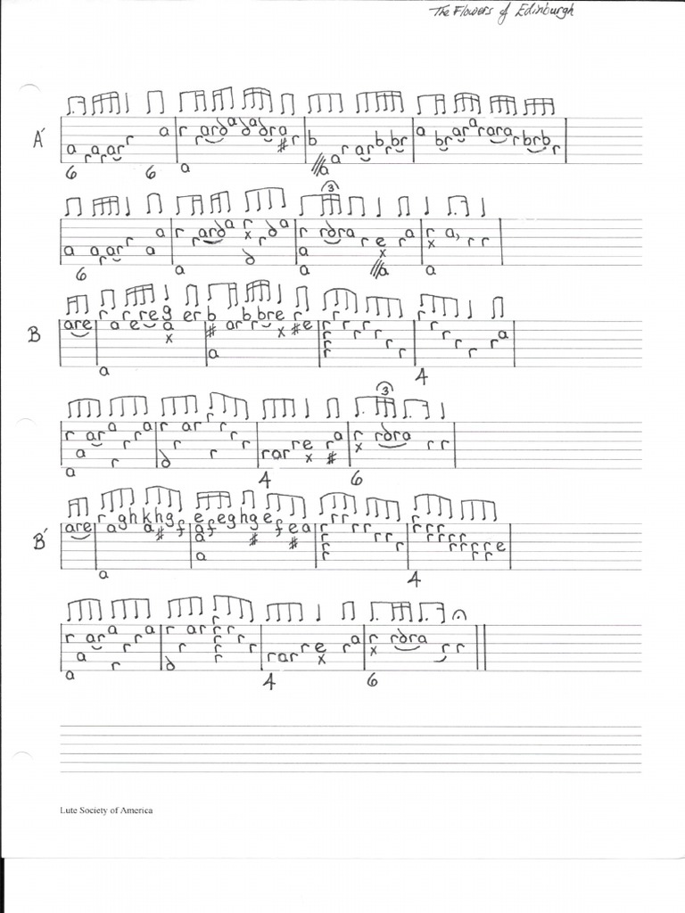 The Flowers of Edinburgh (Page 2) PDF