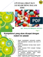 4. JENIS PUSTAKA OBAT DAN STRATEGI SEARCHING DALAM EBM-1