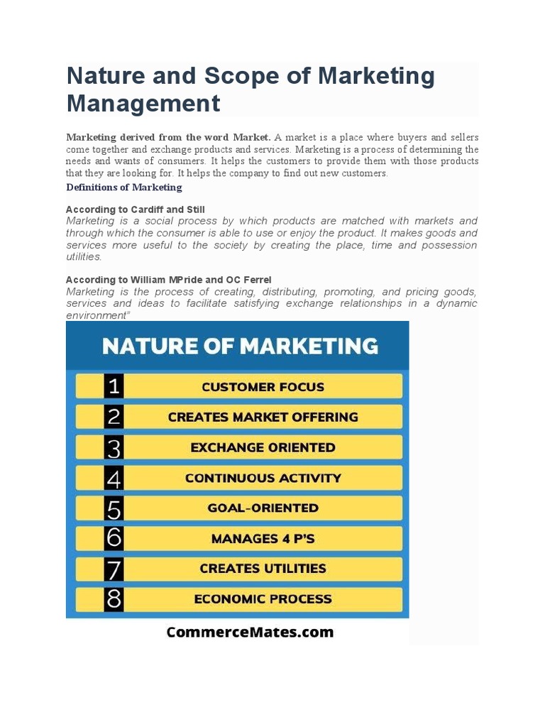 Understanding Marketing Management Functions | PDF | Marketing | Sales