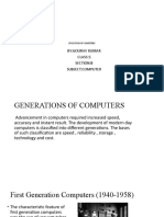 By:Gourav Kumar Class:5 Section:B Subject:Computer: Evolution of Computers