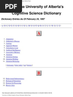 Download Cognitive Science Dictionary by Anna Kipnis SN55395609 doc pdf