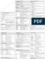 Reference - Card KSH - Programming