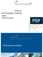 Demand Forecasting in The Hospitality Industry: HBM491 Operational Analysis