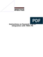 Integration Instruction TWEC PG E