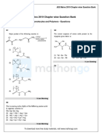 JEE Mains 2019 Chapter Wise Question Bank: Biomolecules and Polymers - Questions