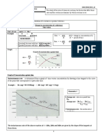 Instantaneous Rate: Is Determined From A Graph of Time Versus Concentration by Drawing A Line Tangent To The Curve