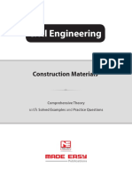 Civil Engineering: Construction Materials